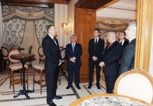 Ильхам Алиев принял участие в открытии Азербайджанского государственного музыкального театра (ФОТО)