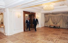 Ильхам Алиев принял участие в открытии Азербайджанского государственного музыкального театра (ФОТО)