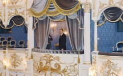 Ильхам Алиев принял участие в открытии Азербайджанского государственного музыкального театра (ФОТО)