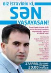 Известные исполнители мугама и эстрады проведут концерт "Мы хотим, чтобы ТЫ жил" в поддержку Гаджи Нурана Гусейнова