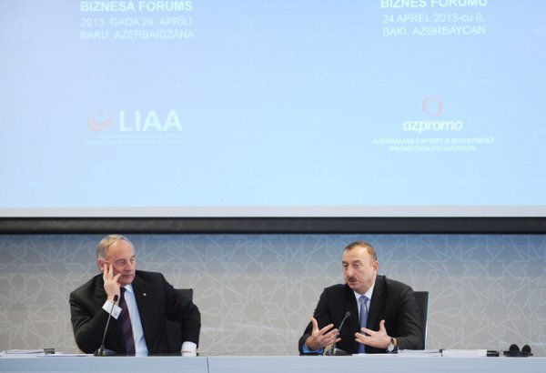 Президент Ильхам Алиев: Азербайджан вкладывает крупные инвестиции в Европе, и этот процесс будет продолжаться (ФОТО)