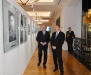 Президент Латвии ознакомился с Фондом Гейдара Алиева (ФОТО)
