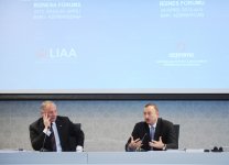 В Баку состоялся азербайджано-латвийский бизнес-форум (ФОТО)