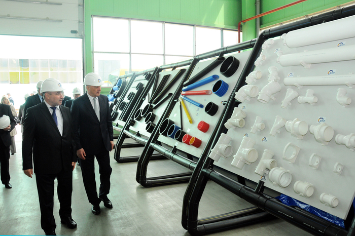 Президент Латвии Андрис Берзиньш побывал в Сумгайытском технологическом парке