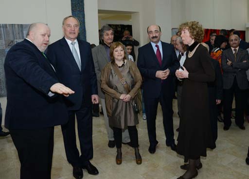 Президент Латвии Андрис Берзиньш посетил Азербайджанскую государственную академию художеств (ФОТО)