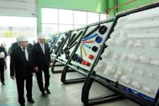 Президент Латвии Андрис Берзиньш побывал в Сумгайытском технологическом парке