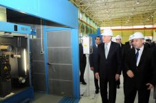 Президент Латвии Андрис Берзиньш побывал в Сумгайытском технологическом парке