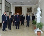 Президент Латвии Андрис Берзиньш посетил Азербайджанскую государственную академию художеств (ФОТО)