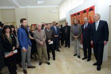 Президент Латвии Андрис Берзиньш посетил Азербайджанскую государственную академию художеств (ФОТО)