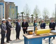 Ильхам Алиев ознакомился с ходом строительных работ в новом комплексе отдыха в Баку (ФОТО)