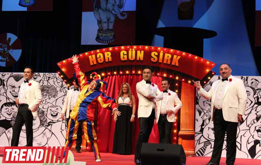 Театр КВН "Планета Парни из Баку" выступил с трехдневным концертом  "Цирк каждый день" (фотосессия)