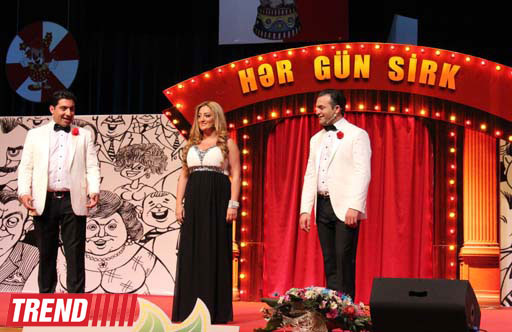 Театр КВН "Планета Парни из Баку" выступил с трехдневным концертом  "Цирк каждый день" (фотосессия)