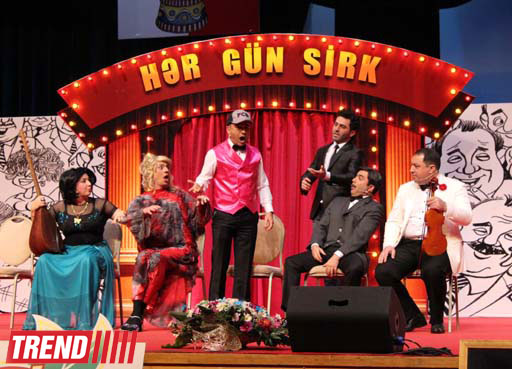 Театр КВН "Планета Парни из Баку" выступил с трехдневным концертом  "Цирк каждый день" (фотосессия)