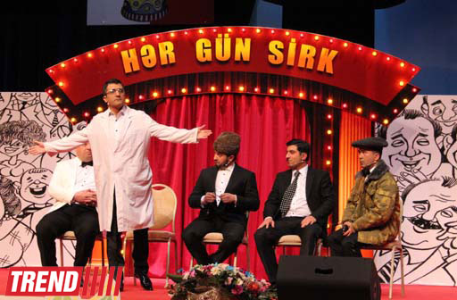 Театр КВН "Планета Парни из Баку" выступил с трехдневным концертом  "Цирк каждый день" (фотосессия)