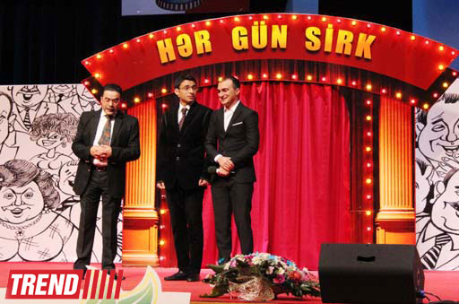 Театр КВН "Планета Парни из Баку" выступил с трехдневным концертом  "Цирк каждый день" (фотосессия)