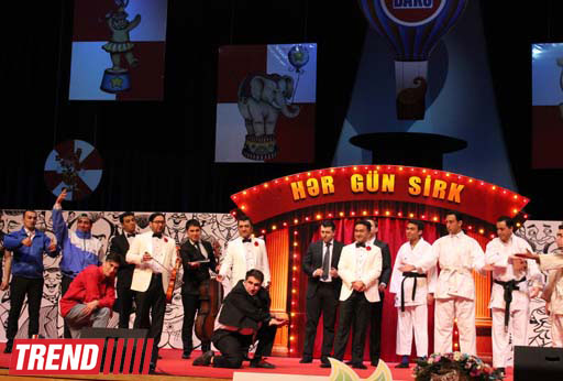 Театр КВН "Планета Парни из Баку" выступил с трехдневным концертом  "Цирк каждый день" (фотосессия)