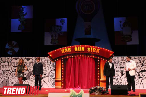 Театр КВН "Планета Парни из Баку" выступил с трехдневным концертом  "Цирк каждый день" (фотосессия)