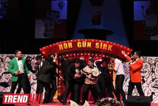 Театр КВН "Планета Парни из Баку" выступил с трехдневным концертом  "Цирк каждый день" (фотосессия)