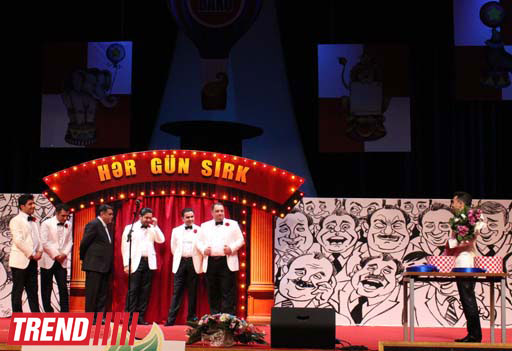 Театр КВН "Планета Парни из Баку" выступил с трехдневным концертом  "Цирк каждый день" (фотосессия)