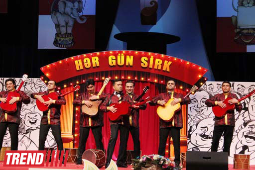 Театр КВН "Планета Парни из Баку" выступил с трехдневным концертом  "Цирк каждый день" (фотосессия)