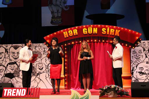 Театр КВН "Планета Парни из Баку" выступил с трехдневным концертом  "Цирк каждый день" (фотосессия)