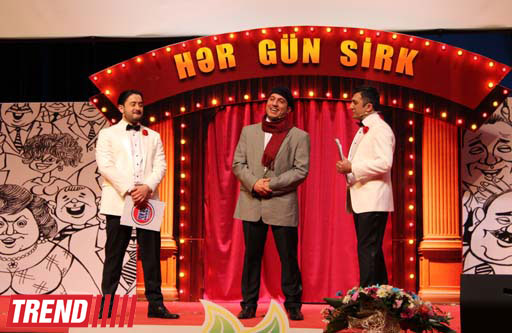 Театр КВН "Планета Парни из Баку" выступил с трехдневным концертом  "Цирк каждый день" (фотосессия)