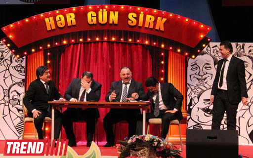 Театр КВН "Планета Парни из Баку" выступил с трехдневным концертом  "Цирк каждый день" (фотосессия)