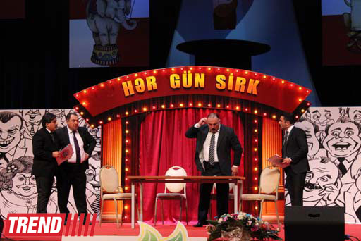 Театр КВН "Планета Парни из Баку" выступил с трехдневным концертом  "Цирк каждый день" (фотосессия)