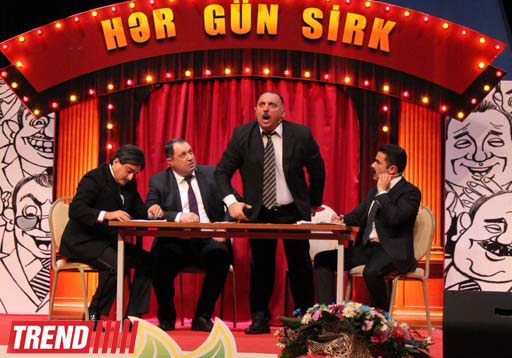 Театр КВН "Планета Парни из Баку" выступил с трехдневным концертом  "Цирк каждый день" (фотосессия)