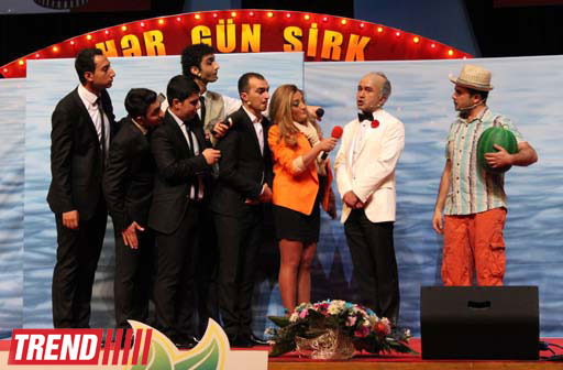 Театр КВН "Планета Парни из Баку" выступил с трехдневным концертом  "Цирк каждый день" (фотосессия)