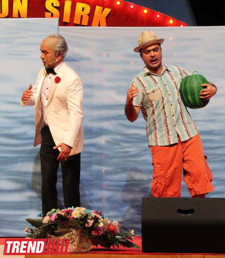 Театр КВН "Планета Парни из Баку" выступил с трехдневным концертом  "Цирк каждый день" (фотосессия)