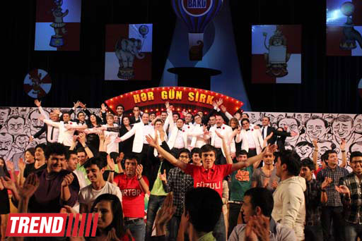 Театр КВН "Планета Парни из Баку" выступил с трехдневным концертом  "Цирк каждый день" (фотосессия)