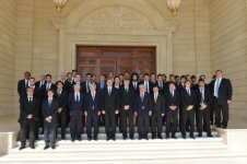 Президент Ильхам Алиев: В Азербайджане спорт стремительно развивается и есть очень хорошие результаты (ФОТО)