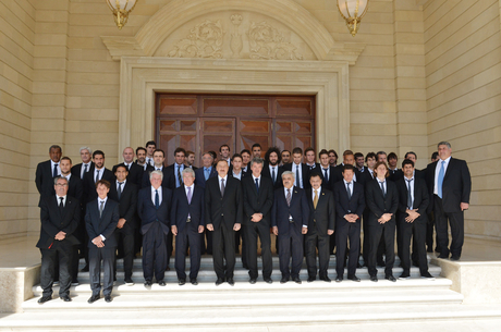 Президент Ильхам Алиев: В Азербайджане спорт стремительно развивается и есть очень хорошие результаты (ФОТО)