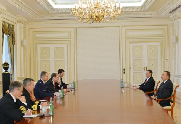 Президент Азербайджана принял главу Транспортного командования США