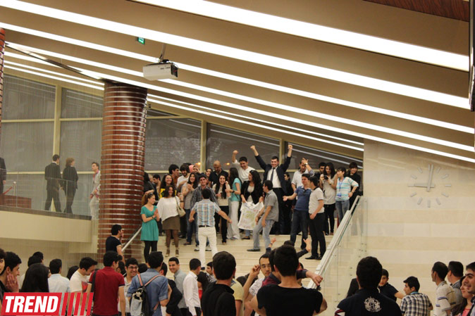 В Азербайджане определились призеры музыкального конкурса "Univision - 2013" среди студентов (фотосессия)