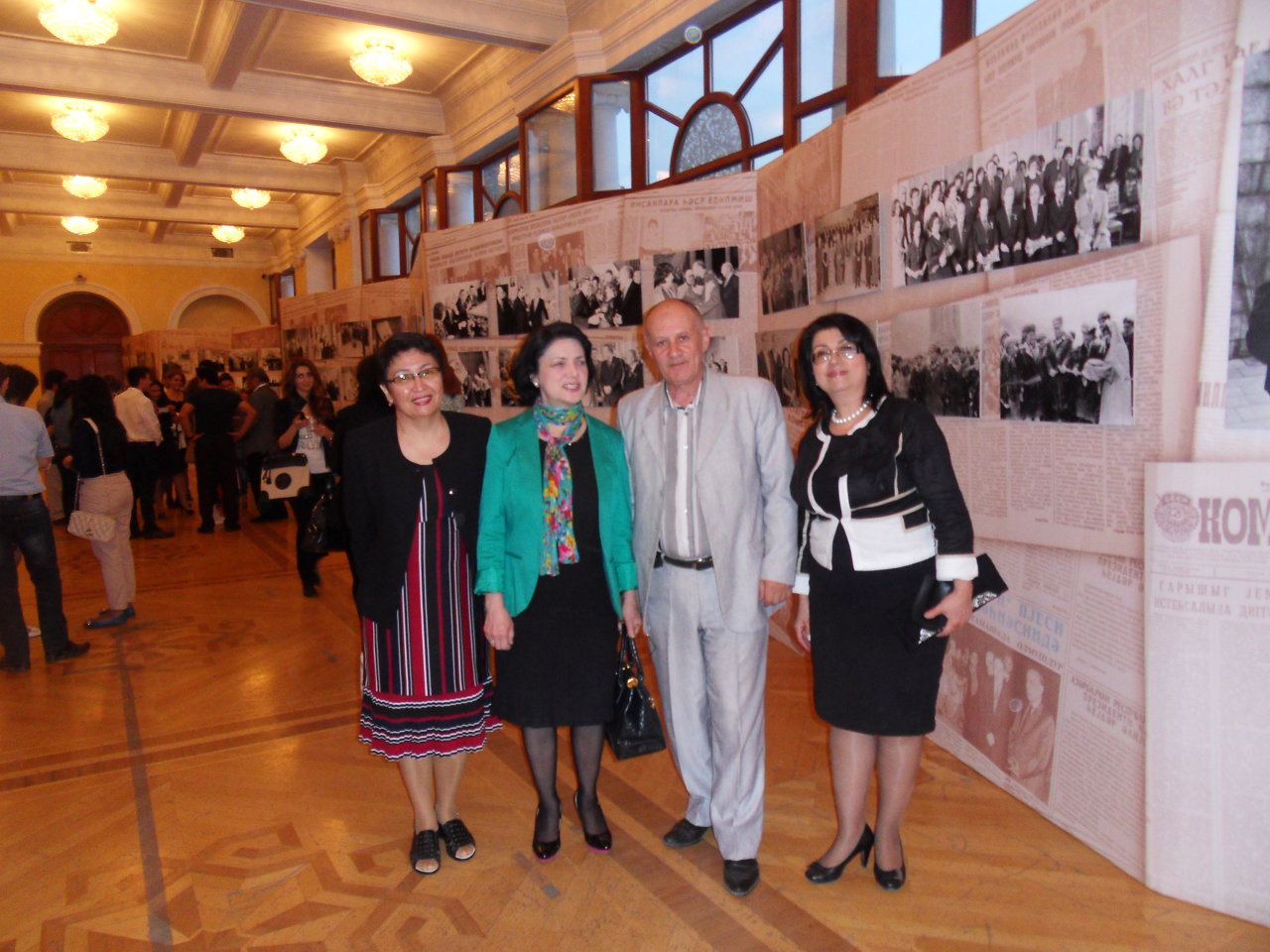 В Союзе композиторов Азербайджана состоялась встреча с делегацией из Казахстана (фото)