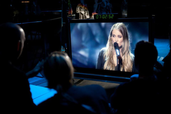 Лорин и участники "Евровидения-2013" на сцене "Мальмё Арена" (видео-фото)