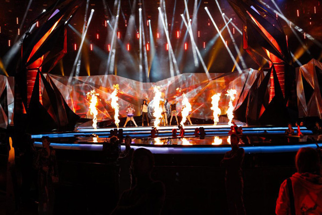 Лорин и участники "Евровидения-2013" на сцене "Мальмё Арена" (видео-фото)