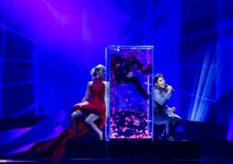 Лорин и участники "Евровидения-2013" на сцене "Мальмё Арена" (видео-фото)