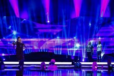 Лорин и участники "Евровидения-2013" на сцене "Мальмё Арена" (видео-фото)