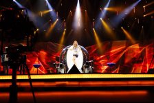 Лорин и участники "Евровидения-2013" на сцене "Мальмё Арена" (видео-фото)