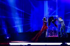 Вторая репетиция Фарида Мамедова на сцене "Мальмё Арена" (видео)