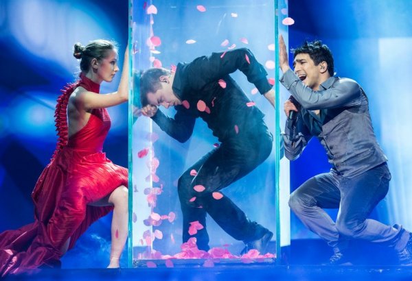 Вторая репетиция Фарида Мамедова на сцене "Мальмё Арена" (видео)