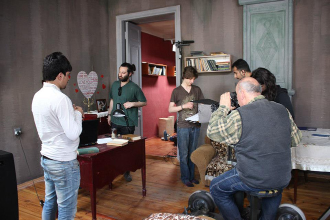 Режиссер из Германии снимает сериал по произведению Джафара Джаббарлы "Айдын" (фотосессия)