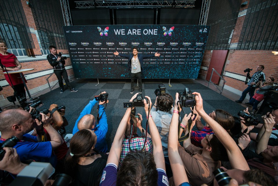 Азербайджанские участники детского "Евровидения-2012" пожелали удачи Фариду Мамедову (видео-фото)