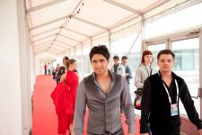 Фарид Мамедов за кулисами "Мальмё Арена" (фото)