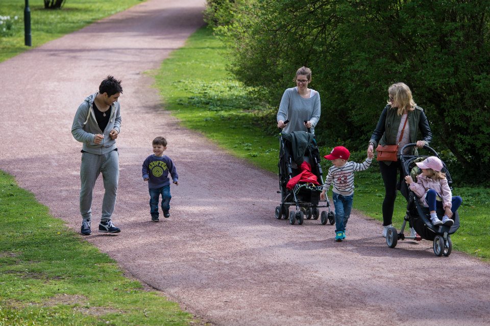 Фарид Мамедов на пробежке в Мальмё (фотосессия)