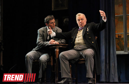 Триумф звезд Малого театра России в Баку в спектакле "На всякого мудреца довольно простоты" (фотосессия)