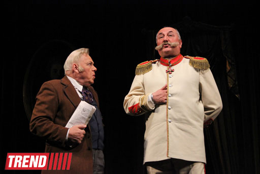 Триумф звезд Малого театра России в Баку в спектакле "На всякого мудреца довольно простоты" (фотосессия)